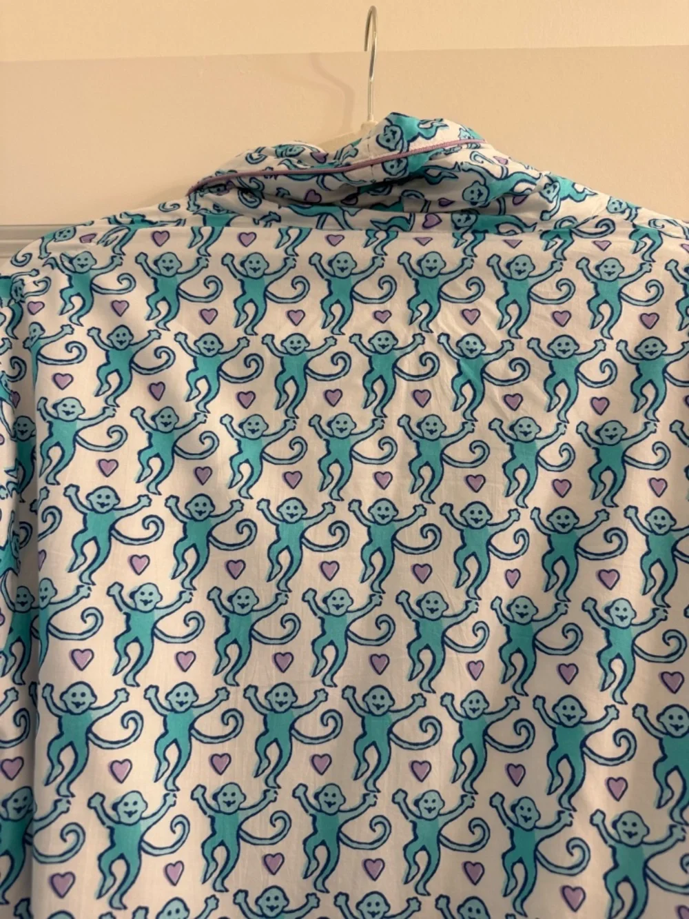 Roller Rabbit Lovely Monkey Cosmo Robe - Picture 11 of 12